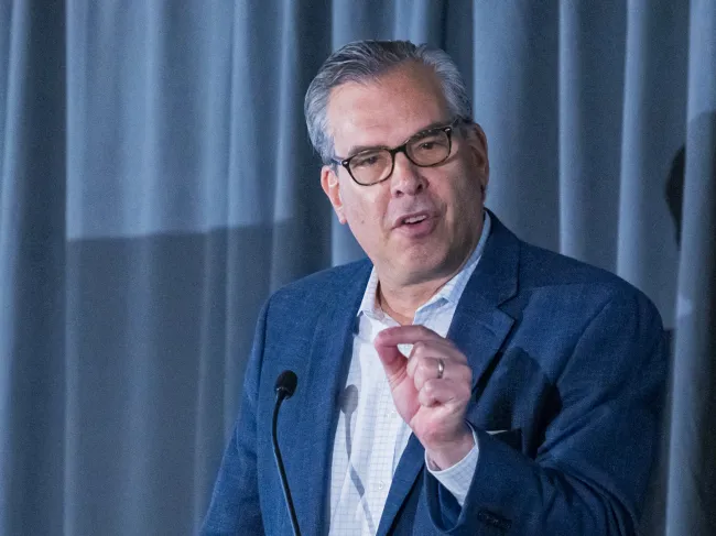 Peter Klein at the 2024 Supporters Summit